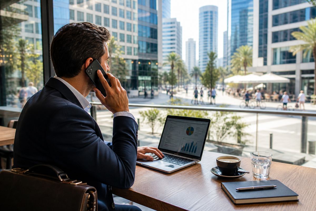 Seamless Communication for Business Travelers in Tel Aviv