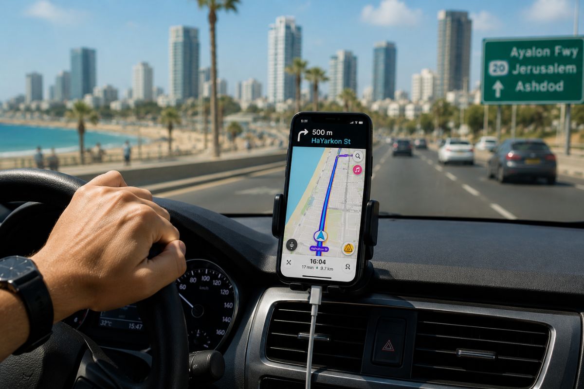 Navigating Israel: Why Reliable eSIM Data is Crucial for Waze and Google Maps
