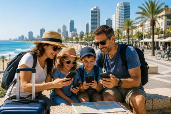 Managing Family Connectivity: The Ease of eSIMs for Group Travel in Israel