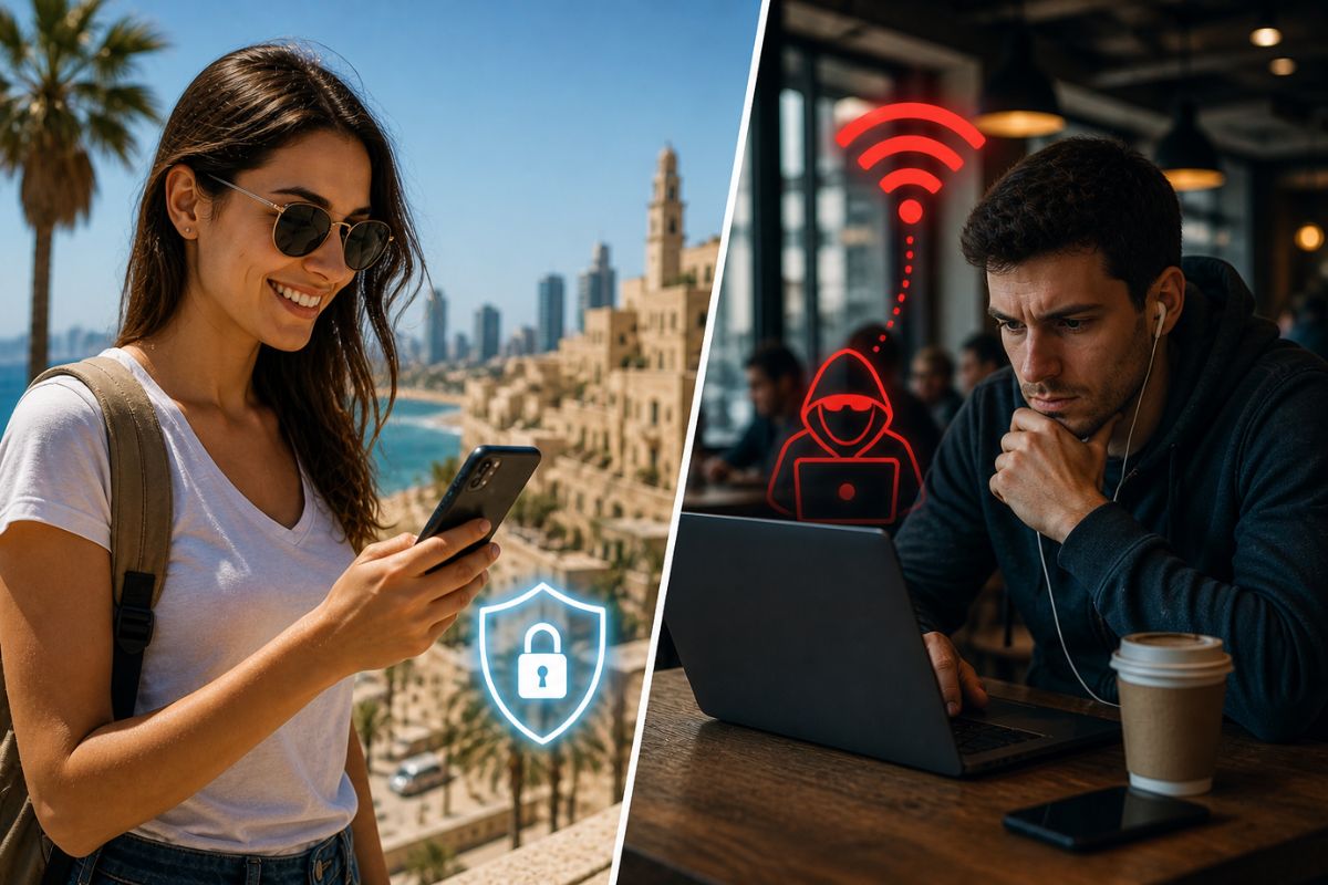 Cellular Data vs. Public Wi-Fi in Israel: Security and Reliability Advantages