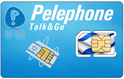 Pelephone SimtoIsrael Card