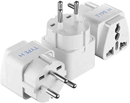  Electricity adapters for Israel