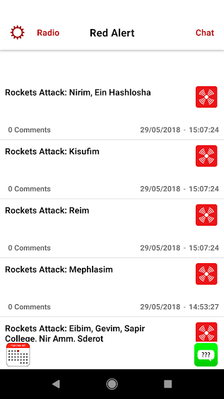 Red Alert – Terrorism Alert App