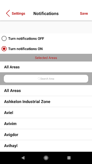 Red Alert – Terrorism Alert App